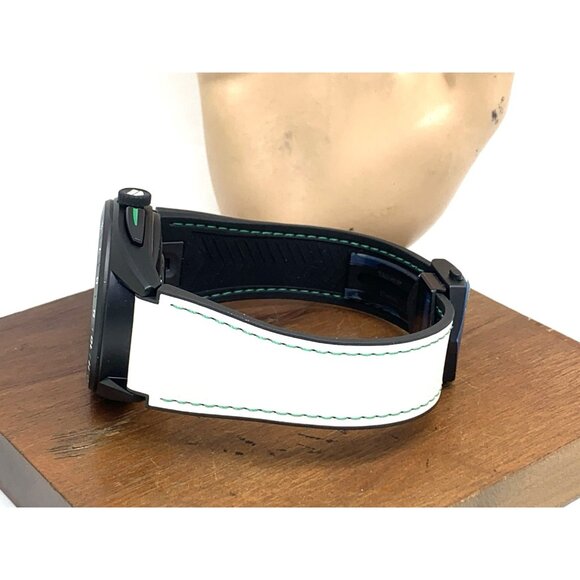 Tag Heuer Connected Mens Watch SBR8A81 Golf Edition Smartwatch White Rubber 45mm - Picture 7 of 12